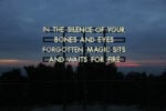 In the silence of your bones di Robert Montgomery VINCITORE PREMIO ICONA Courtesy Analix Forever Ginevra Tutti i premi di ArtVerona. Ecco i vincitori dei concorsi Icona, Level O, Indipendents e Display dell’edizione 2015. E lo shopping del nuovo Fondo Privato Acquisizioni