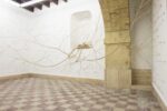 Janaina Mello Landini – Ciclotrama 28 (Medusa) – veduta della mostra presso la Galleria Macca, Cagliari 2015 – photo Stefano Oliverio