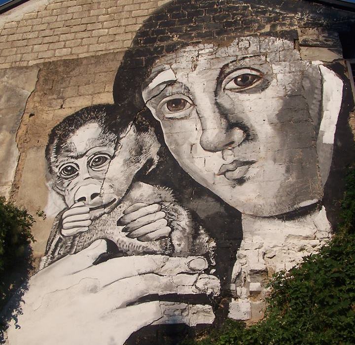 La Madonna del mandrillo di Atoche ad Avellino Street Art. Tra riqualificazione e vandalismo