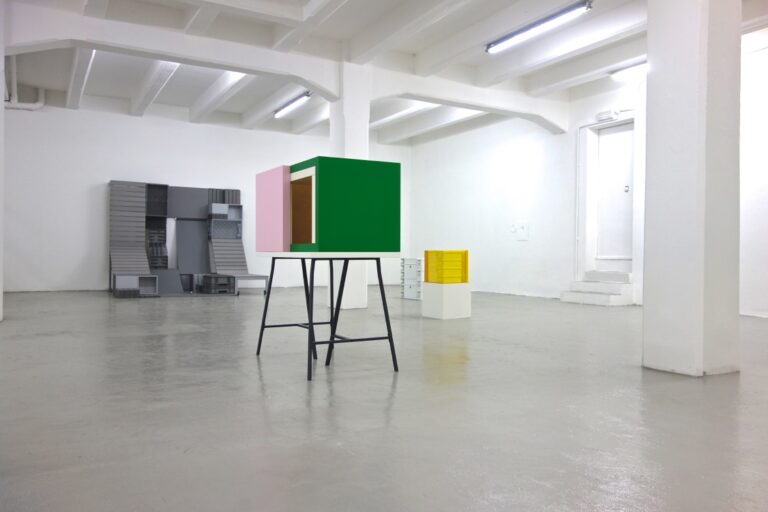 Michael Johansson – Crossroads – veduta della mostra presso The Flat, Milano 2015