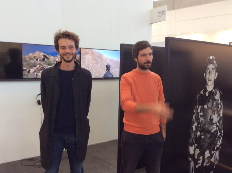 Mortarotti e Hamzehian da Van Der A tu per tu con gli artisti di ArtVerona 2015. Ecco il racconto e le foto del nuovo format lanciato dalla fiera scaligera