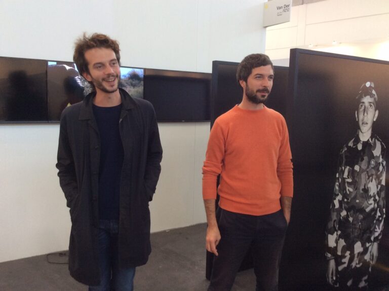 Mortarotti e Hamzehian da Van Der 2 A tu per tu con gli artisti di ArtVerona 2015. Ecco il racconto e le foto del nuovo format lanciato dalla fiera scaligera