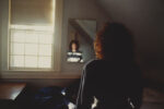 Nan Goldin, Self-Portrait in the Mirror, The Lodge, Belmont, MA, 1988 - Fondazione Museion. Collezione Enea Righi - photo © Antonio Maniscalco