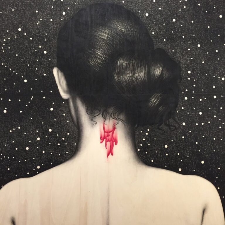 Omar Galliani, Berenice, 2014