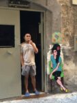 Roxy in the Box Chatting 2015 Amy Winehouse Roxy in The Box e la street art. Ritratti di celebrità fra i Quartieri spagnoli, a Napoli. E non manca lo sfregio: Basquiat vandalizzato