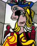 Roy Lichtenstein, Woman with Flowered Hat, 1963 - © Estate of Roy Lichtenstein New York