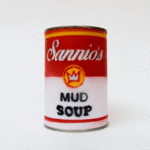 Sannios Mud Soup il Fango dartista di Fabio della Ratta aka biodpi 3 Merda d'artista? Campbell's Soup? Ora arriva il Fango d'artista: geniale idea dello street artist biodpi per aiutare gli alluvionati del Sannio