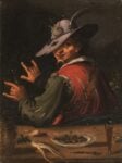 Teodoro Filippo di Liagno detto Filippo Napoletano L’uomo delle lumache 1617 21 Firenze Galleria Palatina La cucina e la vita di corte