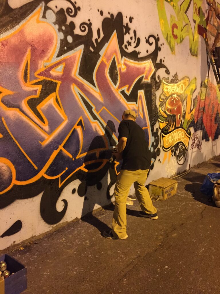 TheJam2 Roma Crash Kid day 3 ott 2015 34 e1443970127438 Roma, reportage da un graffiti day. Celebrando Crash Kid: immagini, memorie, emozioni. La scena hip-hop e il nuovo muro dedicato a un fratello scomparso