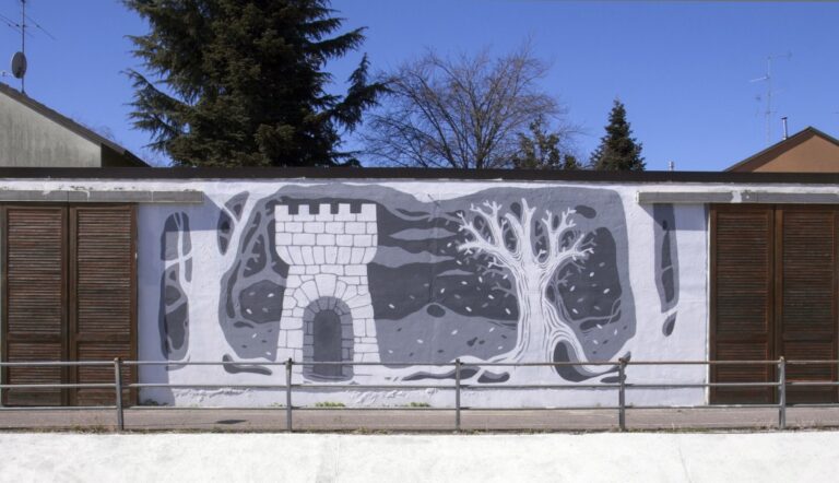 Ufocinque Un anno di street art a Monza, con 5 artisti in azione. Camilla Falsini per il progetto Recover. Le foto di tutti i murales