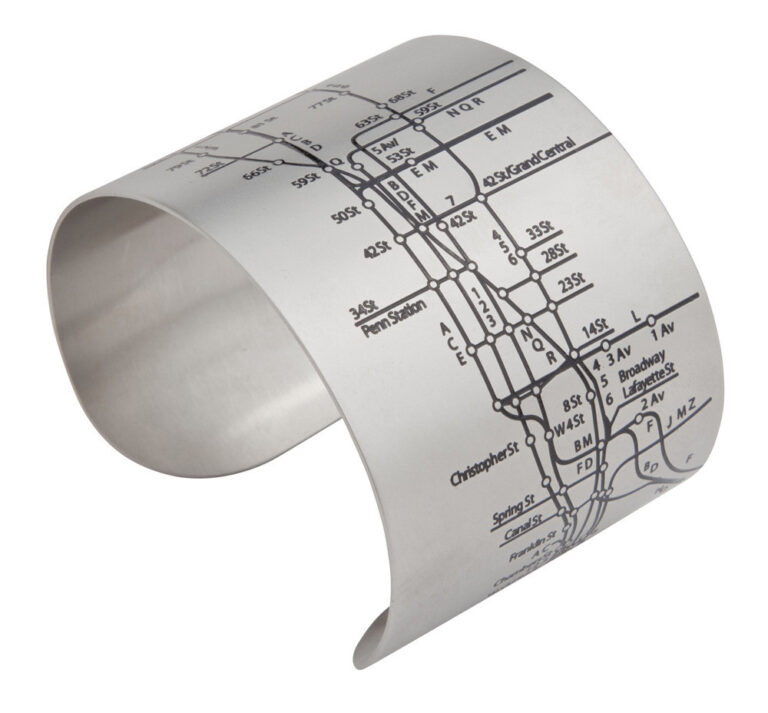 designhype, City Map Cuff Bracelets