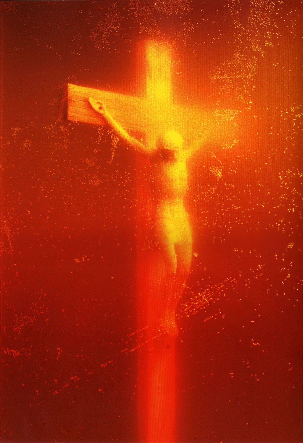Andres Serrano, Piss Christ, 1987 © Andres Serrano. Courtesy Galerie Yvon Lambert, Parigi