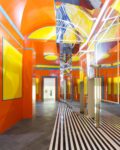 Daniel Buren, Axer - Désaxer, Madre, Napoli 2015 - courtesy Fondazione Donnaregina per le arti contemporanee, Napoli - photo © Amedeo Benestante