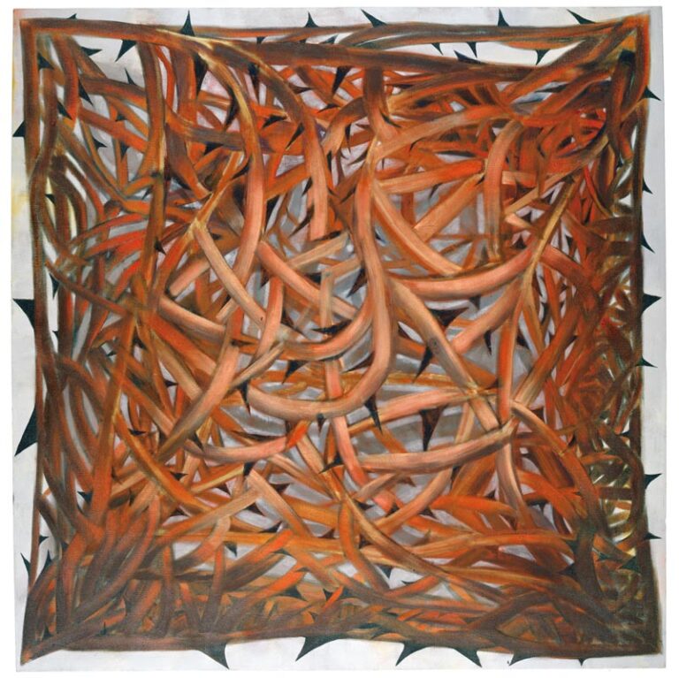 Francesco Clemente, Pillow of Thorns, 2001