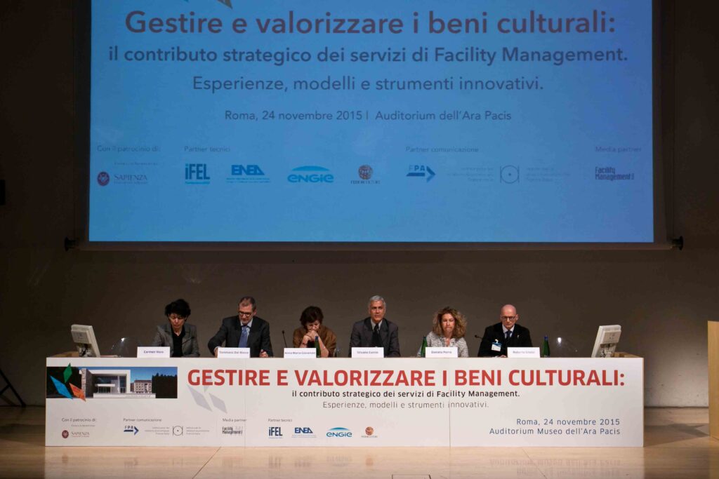 Valorizzazione dei beni culturali attraverso il Facility Management. Ecco i risultati del convegno tenutosi all’Auditorium del Museo dell’Ara Pacis di Roma