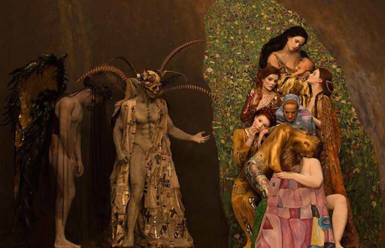 Inge Prader interpreta Klimt per Life Ball 9 I dipinti di Klimt come tableau vivant per Inge Prader. Da Life Ball, storico evento di beneficenza viennese, a una serie fotografica mozzafiato