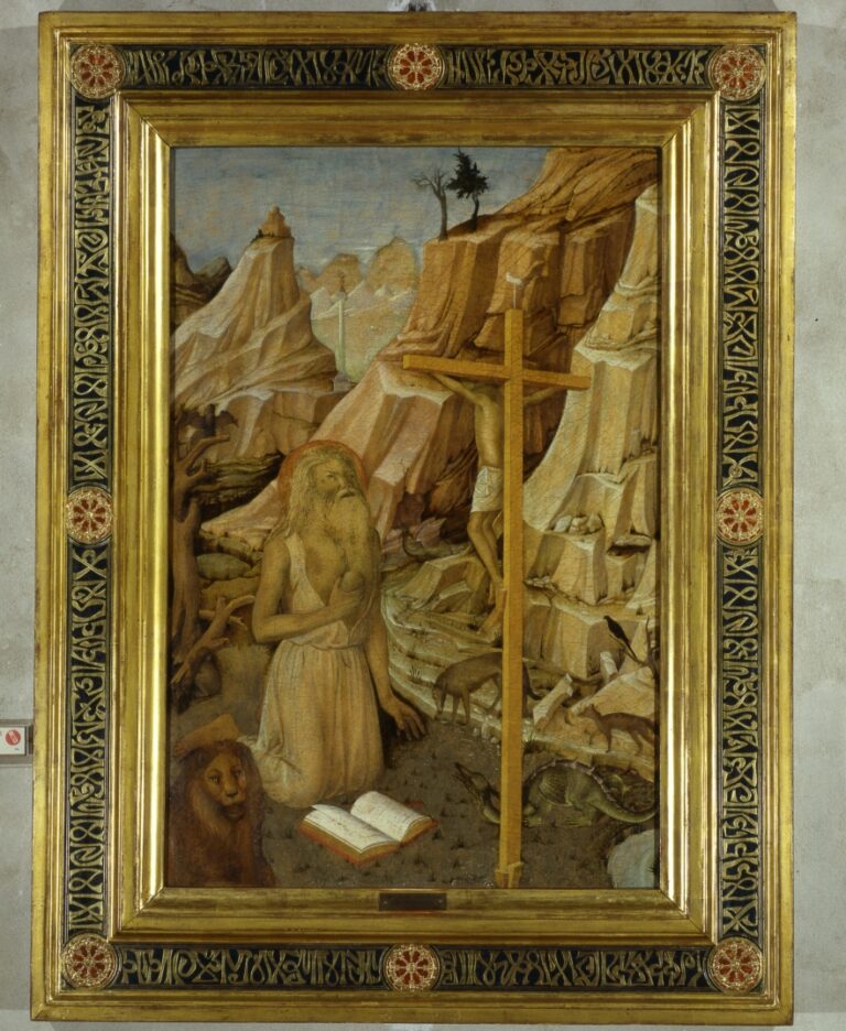 Jacopo Bellini San Girolamo penitente tempera su tavola cm 95x65 Ladri al Museo di Castelvecchio a Verona, rubati ieri notte 17 preziosi dipinti. Ecco l'elenco completo e tutte le immagini: da Mantegna a Pisanello, a Tintoretto