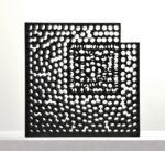 Kubach&Kropp, Stone for the Light, 2014, granito nero di Svezia, 47x47x12,5 cm
