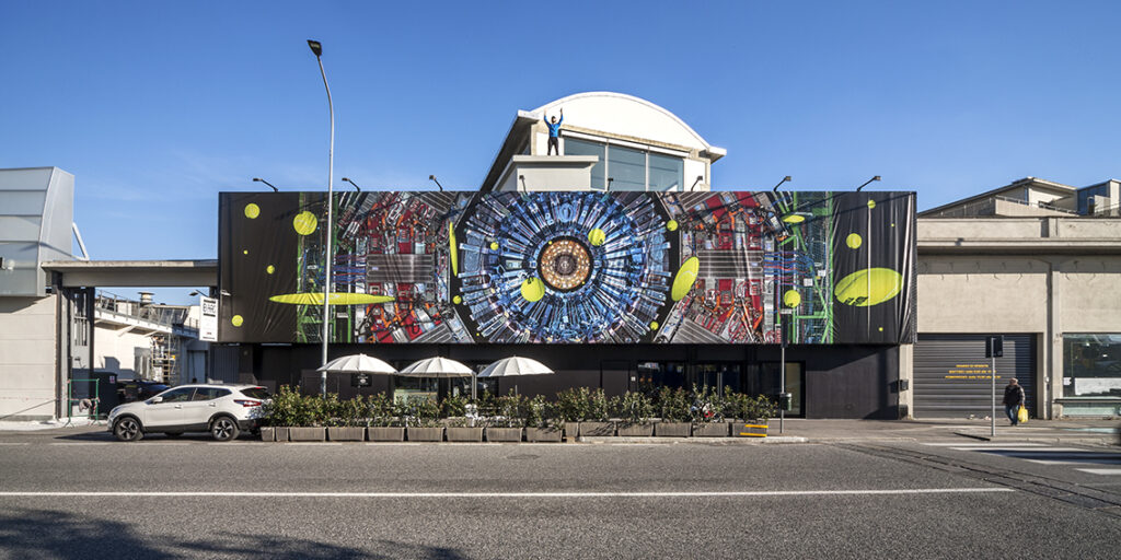Torino Updates: Luca Pozzi ridisegna la facciata del Museo Ettore Fico. Immagini del grande progetto creato con il CERN di Ginevra