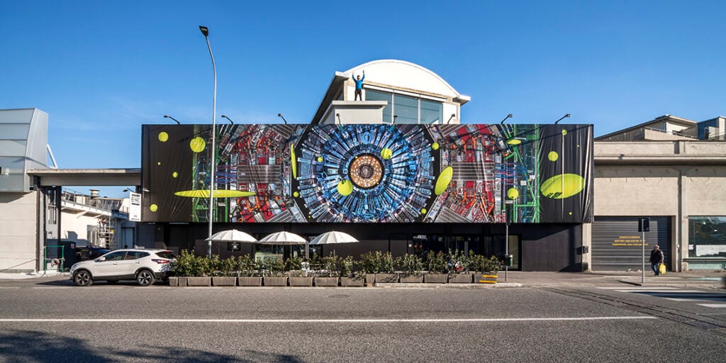 Torino Updates: Luca Pozzi ridisegna la facciata del Museo Ettore Fico. Immagini del grande progetto creato con il CERN di Ginevra