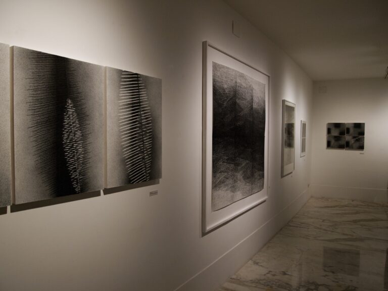 Marina Bindella – Finis Terrae - veduta della mostra presso il MLAC, Roma 2015