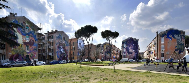 Mimmo Frassineti Urbs Picta San Basilio Mimmo Frassineti immortala i murales di Roma. Una mostra al Museo Bilotti, per raccontare il fermento di una scena. Con un ciclo di talk