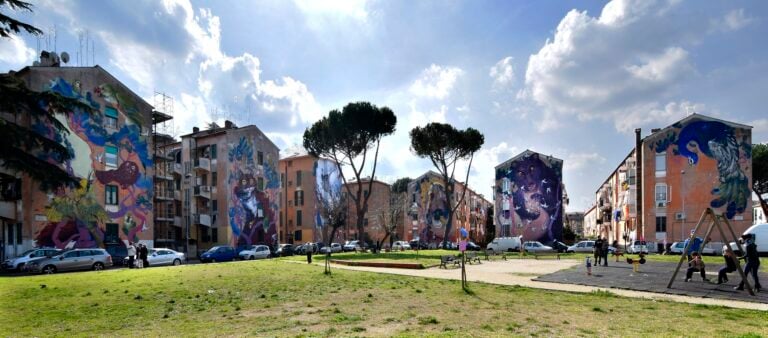 Mimmo Frassineti Urbs Picta San Basilio Mimmo Frassineti immortala i murales di Roma. Una mostra al Museo Bilotti, per raccontare il fermento di una scena. Con un ciclo di talk