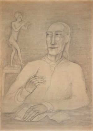 Pierre Klossowski, Ritratto di André Gide, 1955 - collezione privata - courtesy Electa