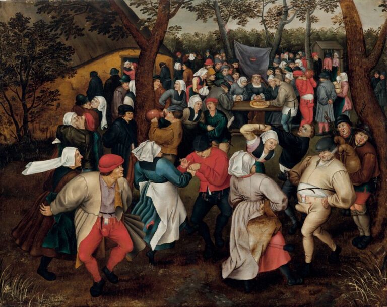 Pieter Brueghel il Giovane, Danza nuziale allʼaperto, 1610 ca., Collezione privata, USA