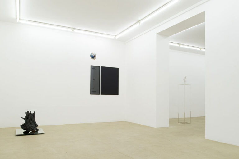 Reflets, coïncidences - veduta della mostra presso la Galerie Escougnou-Cetraro, Parigi 2015