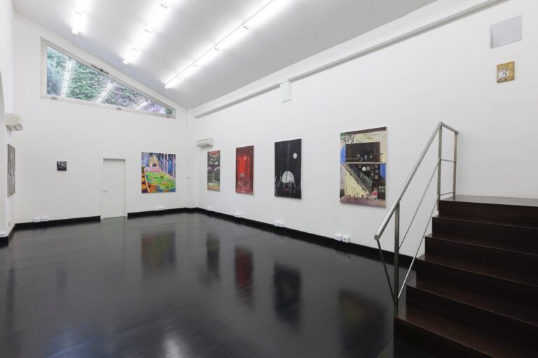 Robert W.O. Stone – Works – veduta della mostra presso Spazio 22, Milano 2015 – courtesy the artist and Galleria Pack – photo Antonio Maniscalco