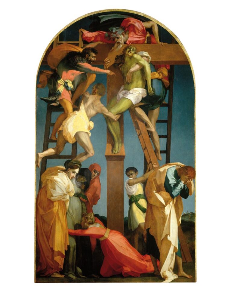 Rosso Fiorentino, Deposizione dalla croce, 1521 - Volterra, Pinacoteca Civica