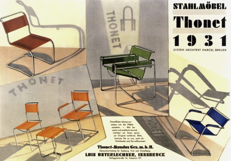 Seduta 33 - Thonet - Copyright Artistico Mart Stam, 1926