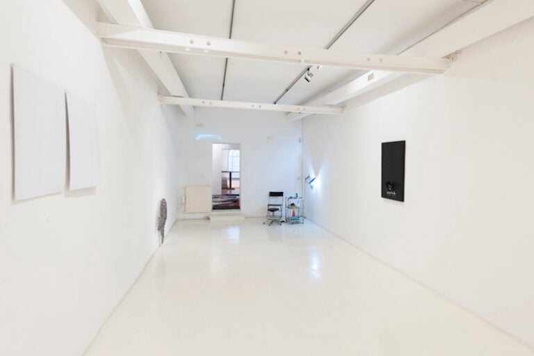 519+40 - veduta della mostra presso la Fondazione Pastificio Cerere, Roma 2015