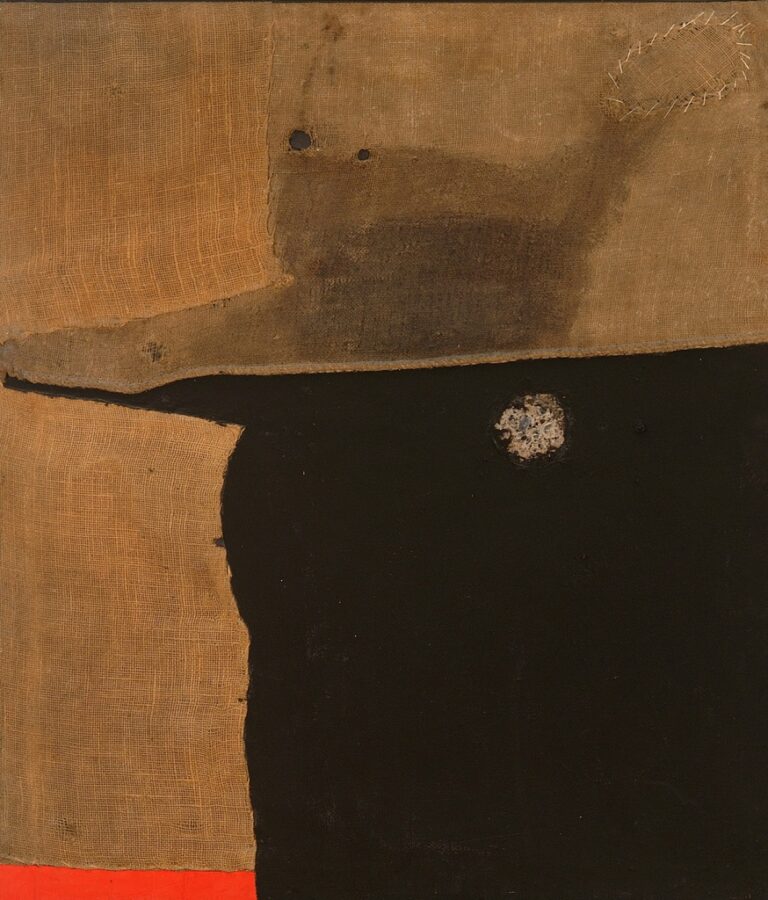 Alberto Burri, Sacco, 1954 - Parma, Fondazione Magnani Rocca © Fondazione Magnani Rocca