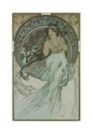 Alfons Mucha La Musica Immagini in anteprima della grande mostra di Alfons Mucha a Palazzo Reale di Milano. Atmosfere Art Nouveau per l'antenato della comunicazione contemporanea