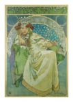 Alfons Mucha Principessa Giacinta Immagini in anteprima della grande mostra di Alfons Mucha a Palazzo Reale di Milano. Atmosfere Art Nouveau per l'antenato della comunicazione contemporanea