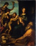 Andrea Schiavone, Sacra Conversazione - Dresda, Gemäldegalerie Alte Meister, Staatliche Kunstammlungen - © 2015. Foto Scala, Firenze