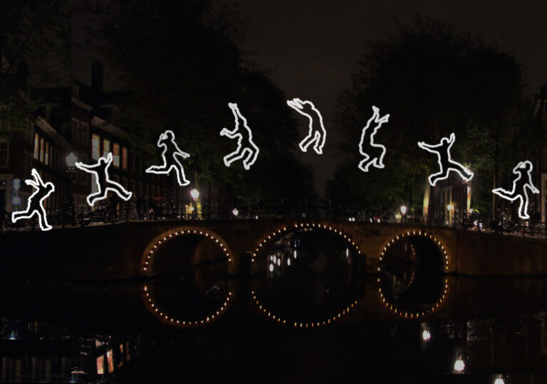 Angelo Bonello, Run Beyond, Amsterdam Light Festival