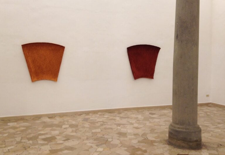Antonella Zazzera – Un possibile nomadismo della scultura - veduta della mostra presso la Galleria Santo Ficara, Firenze 2015