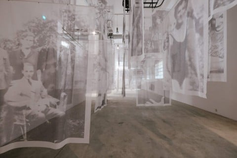 Christian Boltanski - Dopo - veduta della mostra presso la Fondazione Merz, Torino 2015 - photo Andrea Guermani