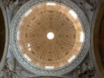 Cupola della Chiesa dei Santi Luca e Martina dopo gli interventi di restauro del 2014 2015 La cupola della Chiesa dei Santi Luca e Martina a Roma ritrova le cromie originarie. Presentati i lavori di restauro degli stucchi di Pietro da Cortona, nell’ottica del cantiere aperto