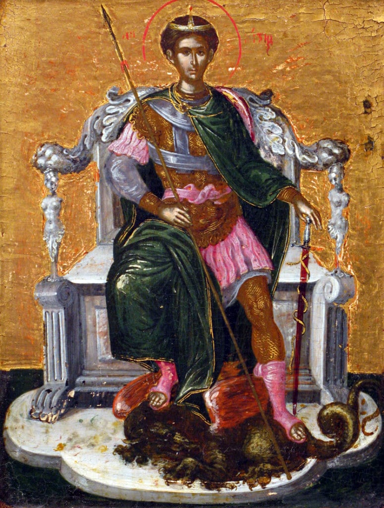 Domínikos Theotokópoulos detto El Greco, San Demetrio, 1565-66