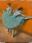 Edgar Degas, Ballerine alla sbarra, 1900 - olio su tela - Phillips Collection, Washington