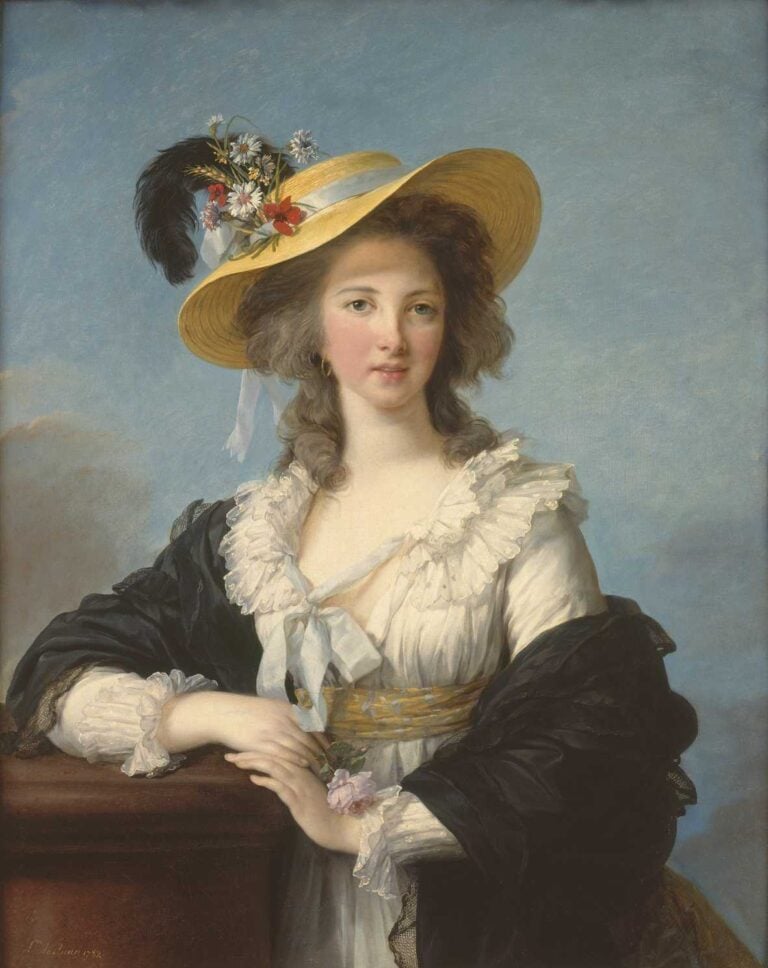 Elisabeth Louise Vigée Le Brun, Gabrielle Yolande Claude Martine de Polastron, duchessa di Polignac, 1782 - Musée national des châteaux de Versailles et de Trianon, Versailles - photo Gérard Blot