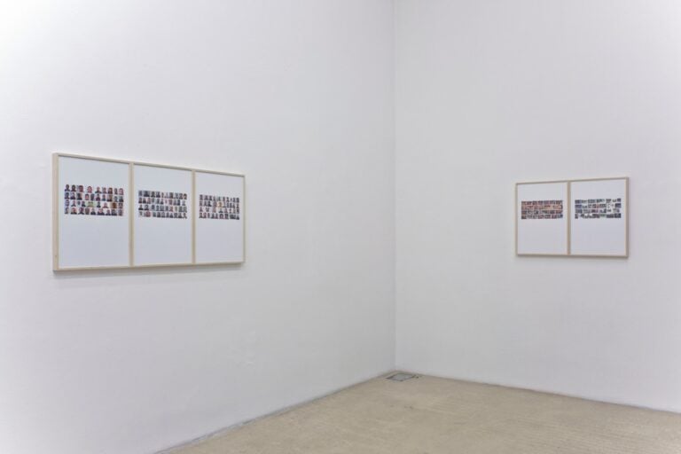 Fabrizio Bellomo, Screenshots, 2012-15 - installation view alla Galleria Rossana Ciocca, Milano 2015