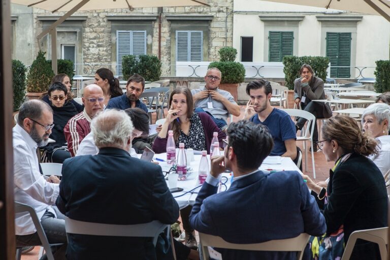 Forum dell’arte contemporanea italiana di Prato - tavolo Quali docenti_ L'esperienza come risorsa - photo Serena Gallorini