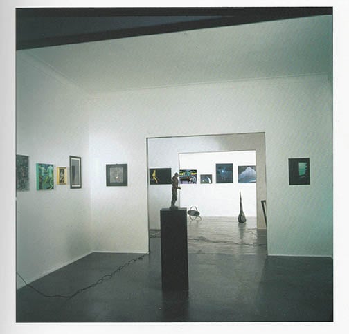 Galleria Pio Monti, Via Pietro Della Valle, Roma - mostra collettiva Della Notte, 2000