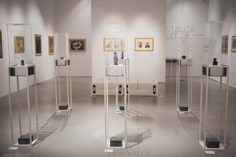 Gillo Dorfles - Essere nel tempo - veduta della mostra presso il Macro, Roma 2015 - photo Eleonora Milner