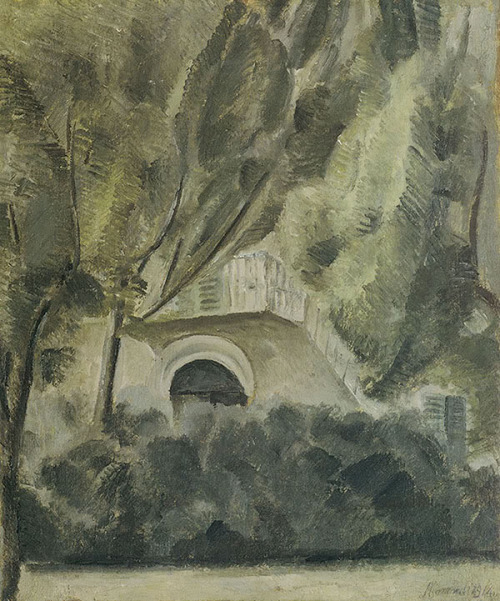 Giorgio Morandi, Paesaggio, 1914 - Collezione Mattioli